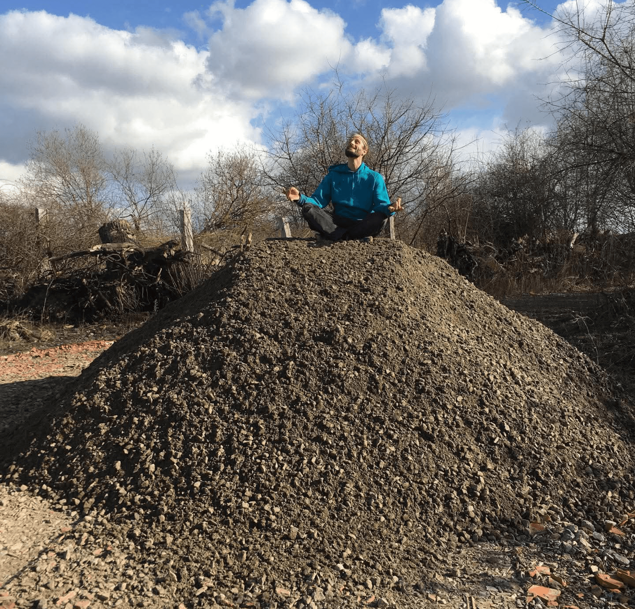 Levi auf dem Schuttberg